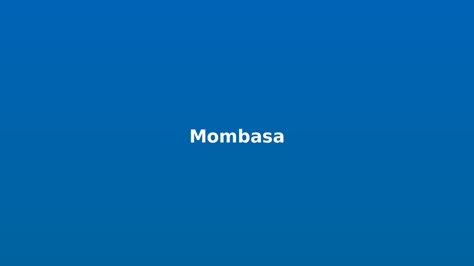 Mombasa port shipping records highest decade growth